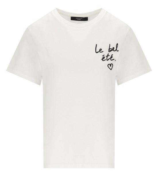 26SS 위켄드막스마라 반팔 티셔츠 2615971042600 001 XS White