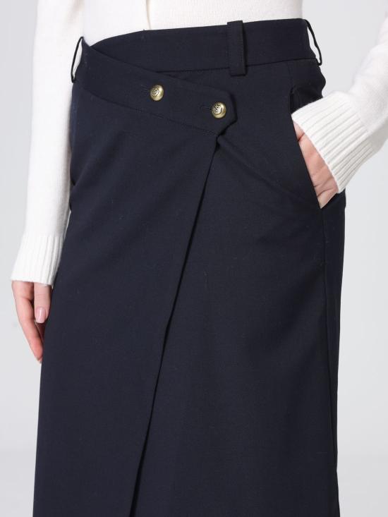 26FW 핑코 미디 스커트 107713A3MS G03 Blue - PINKO