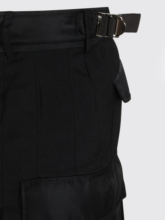26FW 사카이 미디 스커트 2608569 001 Black - SACAI