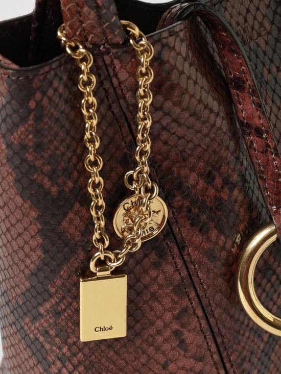 26FW 끌로에 토트백 CH26AS812S76 623 Burgundy - CHLOE