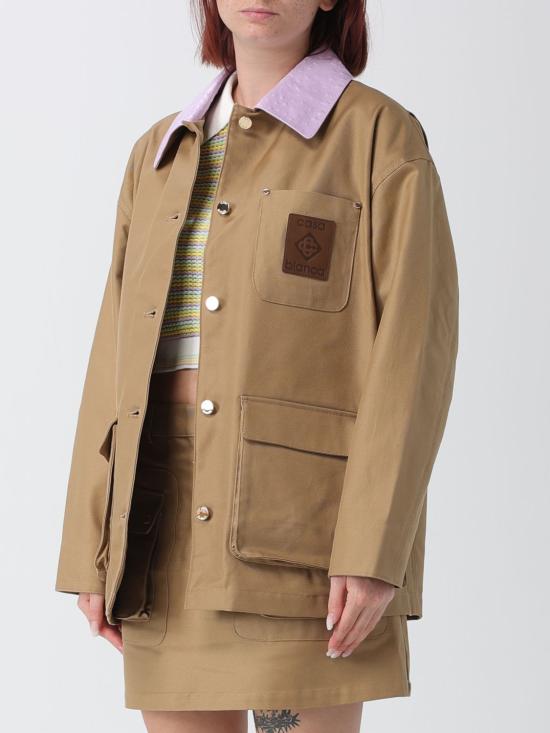 26FW 카사블랑카 자켓 WSS26JK494 01 Beige - CASABLANCA