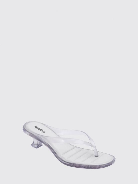 26SS 멜리사 뮬/슬리퍼 38068BU435 CLEAR White - MELISSA
