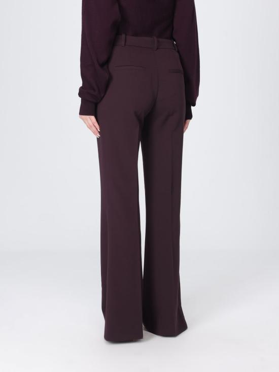 26FW 핑코 스트레이트 팬츠 107214A18E RR7 Burgundy - PINKO