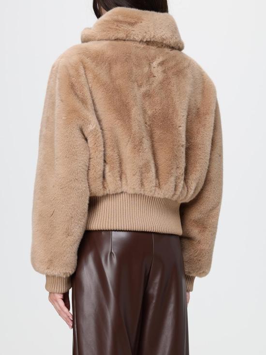 26FW 핑코 무스탕 107040A3E7 C73 Beige - PINKO