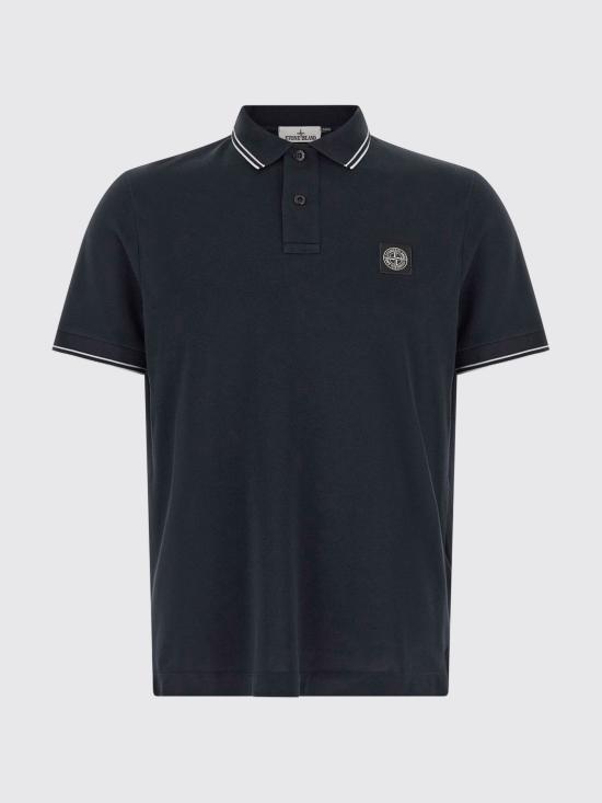 26FW 스톤 아일랜드 폴로 티셔츠 2200010S0018 V0020 Blue - STONE ISLAND