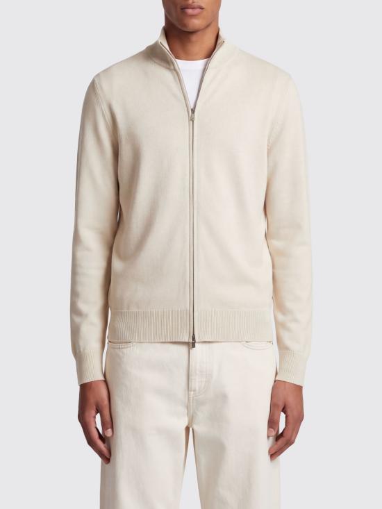26FW 보스 집업 니트 50566344 118 White