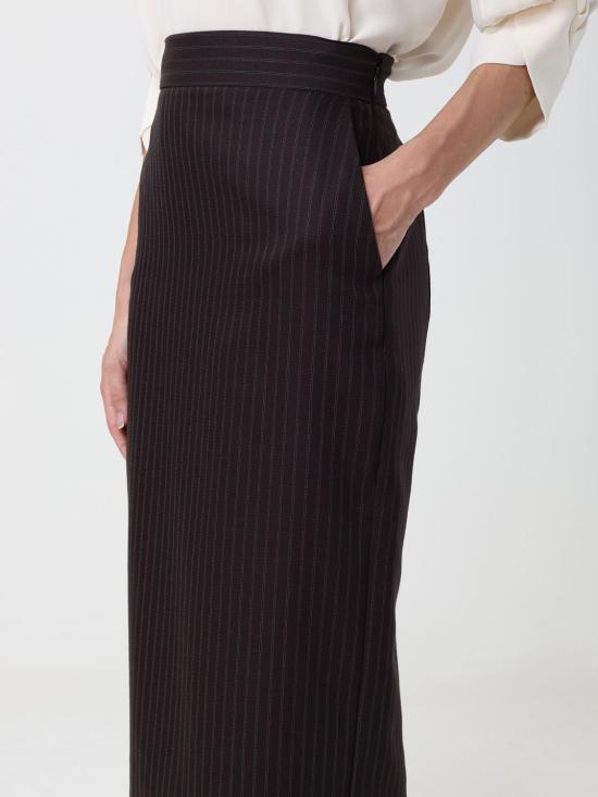 26FW 엘리자베타프랜치 미디 스커트 GO22266E2 FO8 Brown - ELISABETTA FRANCHI