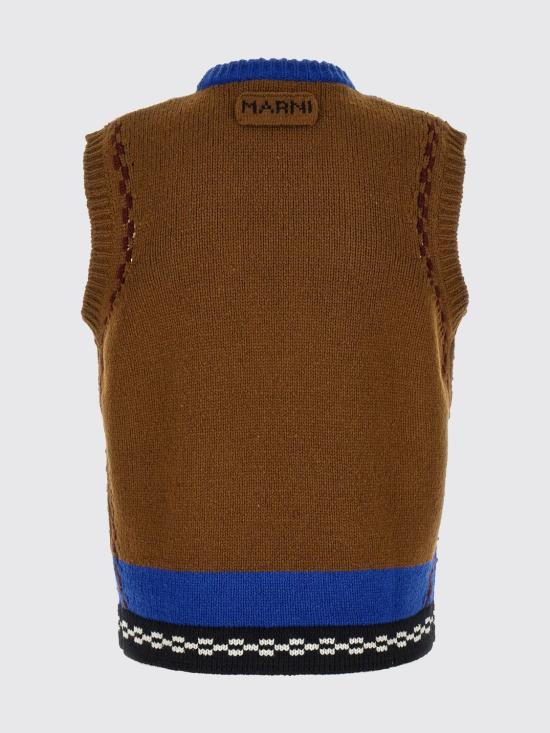 26FW 마르니 니트 베스트 GCMG0506Q0UFH100 I2M53 Multicolor - MARNI