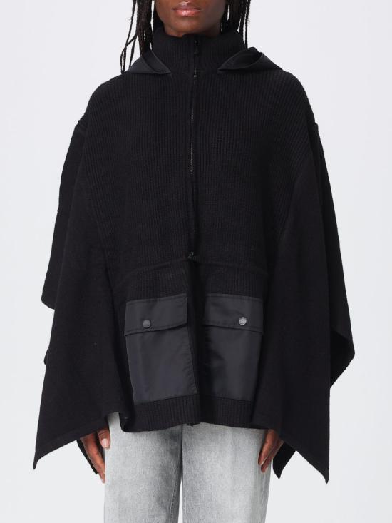 26FW 트윈셋 케이프 262TA4430 00006 Black
