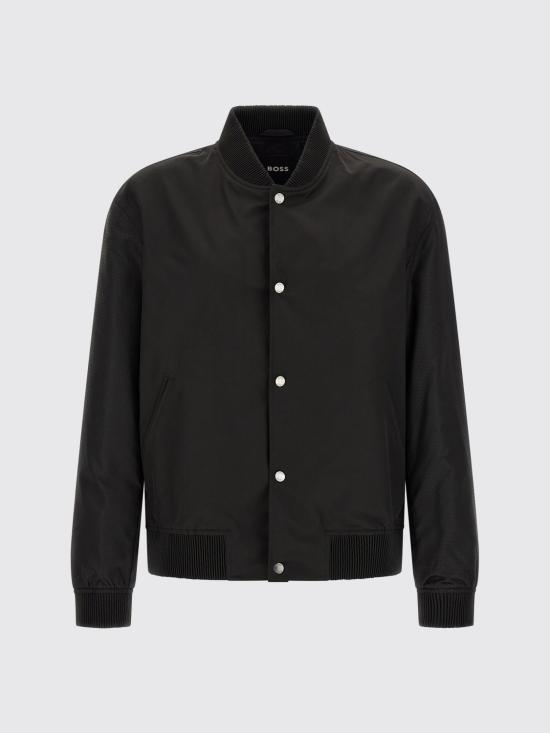 26FW 보스 봄버 자켓 50564412 001 Black - BOSS
