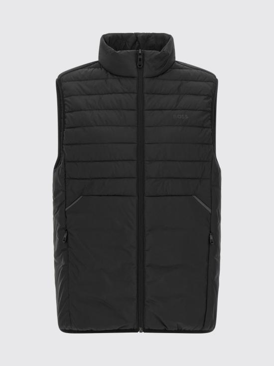 26FW 보스 패딩 조끼 50545867 001 Black - BOSS