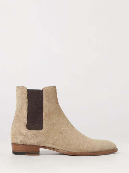 26FW 생로랑 카푸치노 스웨이드 첼시 부츠 817860BT300 9870 Beige