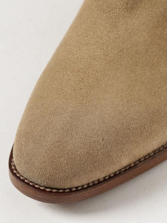 26FW 생로랑 카푸치노 스웨이드 첼시 부츠 817860BT300 9870 Beige - SAINT LAURENT