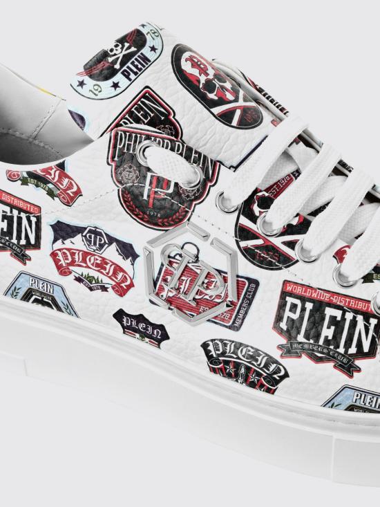 26SS 필립 플레인 스니커즈 UAESMSC4064PLE010N 01 White - PHILIPP PLEIN