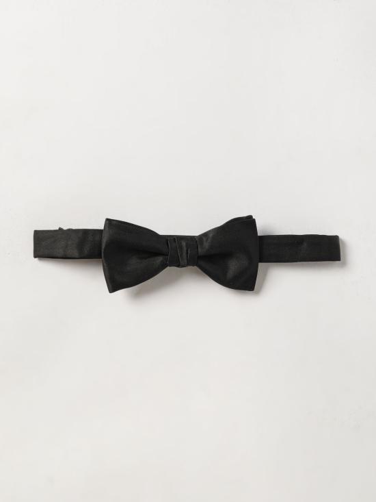 26FW 생로랑 이브 보우 타이 7373053Y011 1000 Black