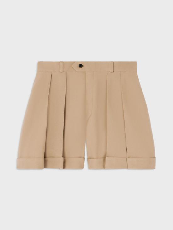 26FW 셀린느 숏팬츠 RP0W6677Z 03DS Beige