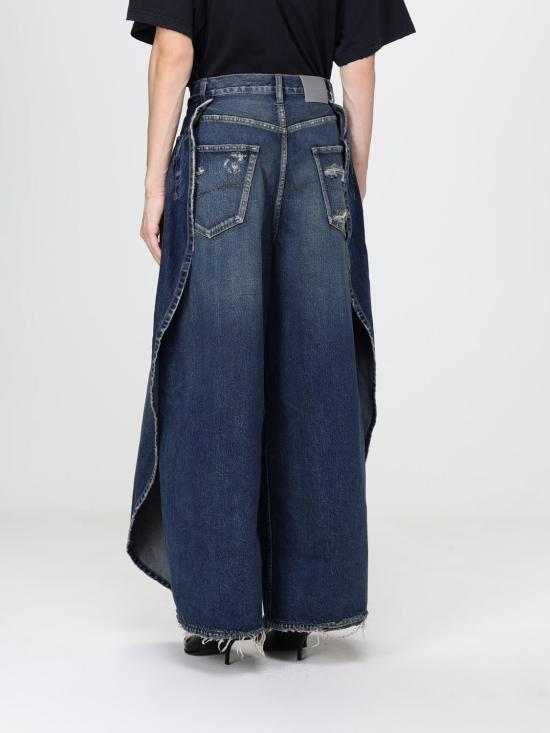 26FW 발렌시아가 튤립 팬츠 872218TRW61 4060 Blue - BALENCIAGA