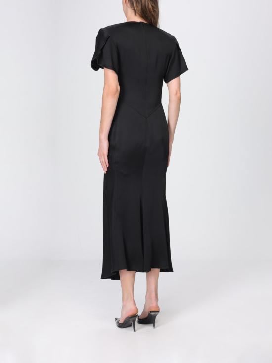 26FW 빅토리아 베컴 롱 원피스 1226WDR005195D Black - VICTORIA BECKHAM