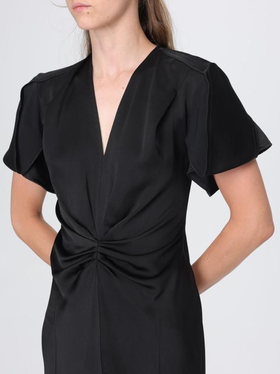 26FW 빅토리아 베컴 롱 원피스 1226WDR005195D Black - VICTORIA BECKHAM