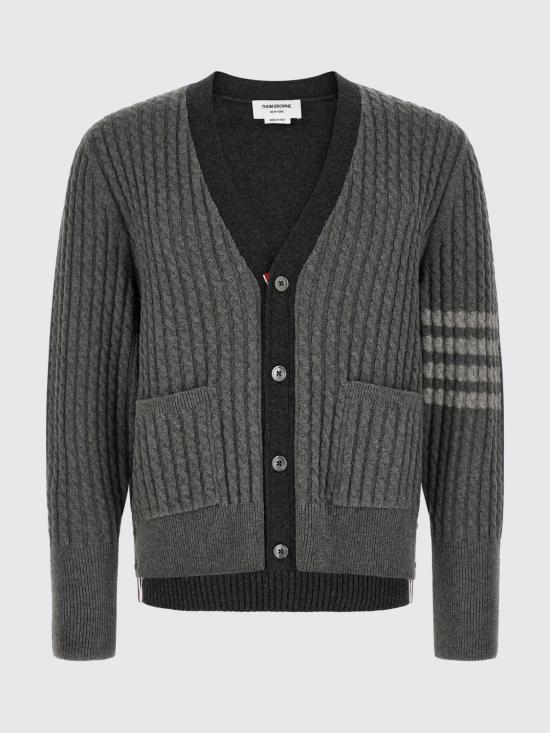 26FW 톰브라운 가디건 MKC650AY1018 982 Grey - THOM BROWNE