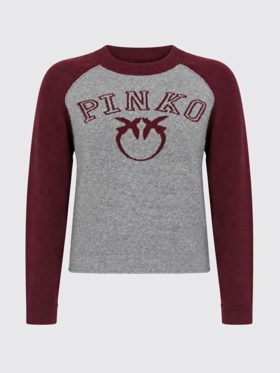 26FW 핑코 스웨터 107326A3IO IY9 Grey - PINKO