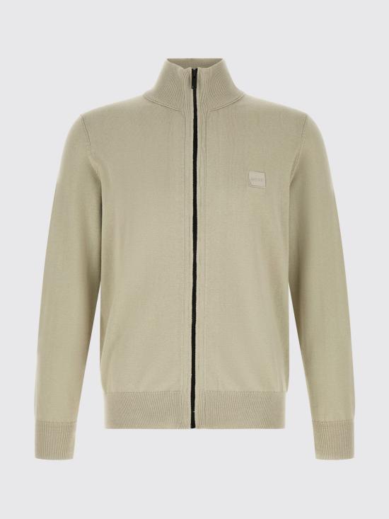 26FW 보스 집업 니트 50543692 271 Beige - BOSS