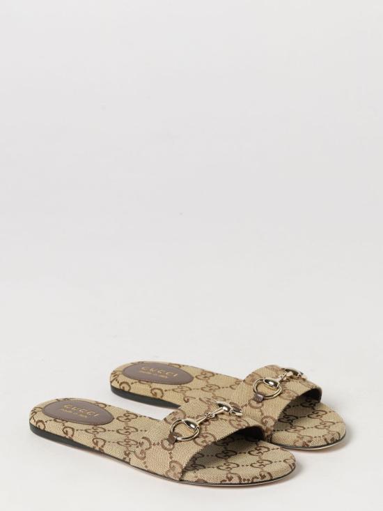 26FW 구찌 홀스빗 슬라이드 샌들 835828FAB10 2543 Beige - GUCCI