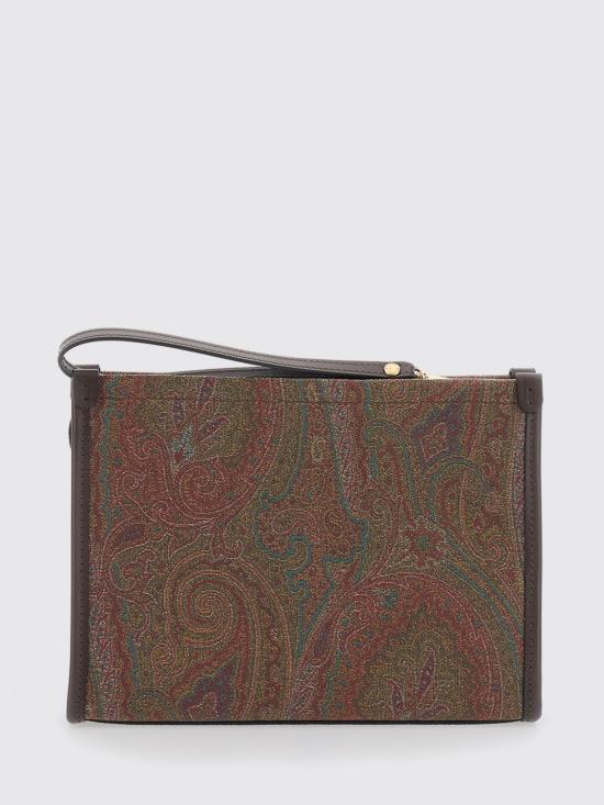 26FW 에트로 클러치/파우치 WP2C0007AA027 M0019 Brown - ETRO