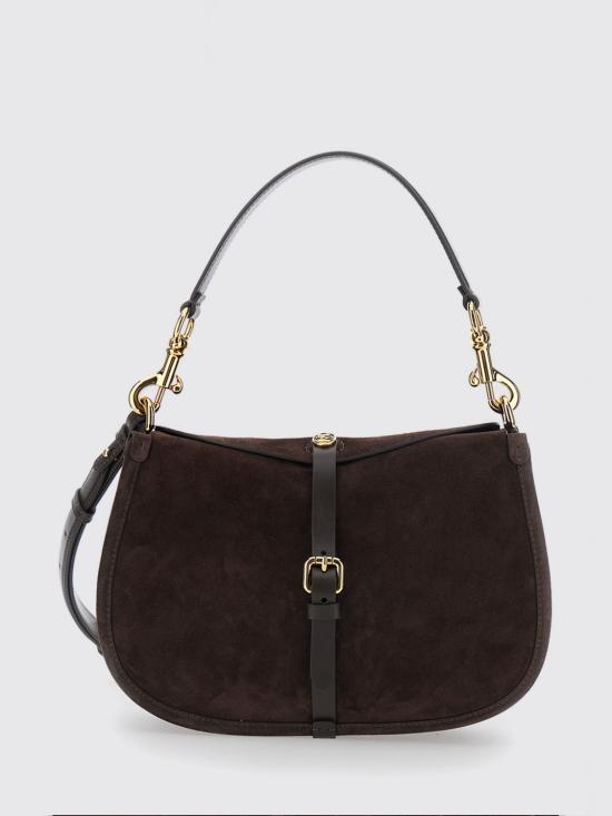 26FW 에트로 미디엄 스웨이드 포니 백 WP1C0019AP341 M0406 Brown