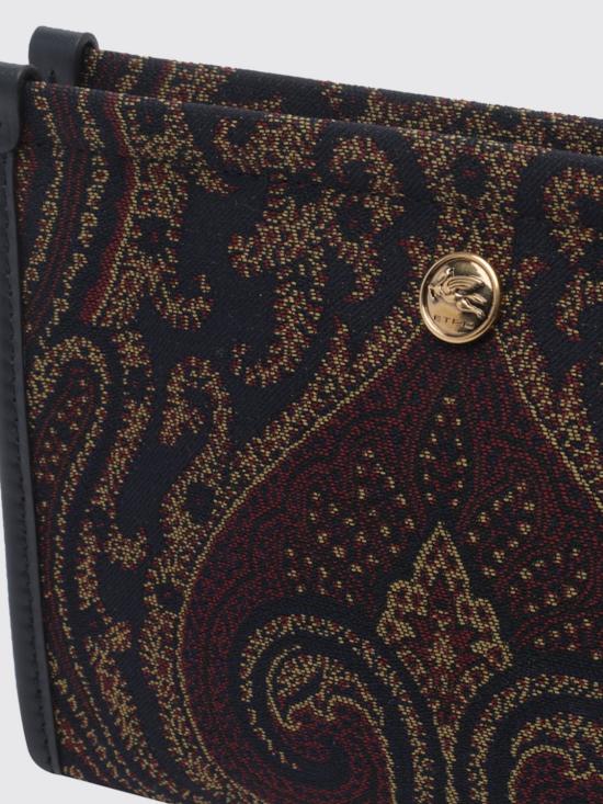26FW 에트로 클러치/파우치 WP2C0014AQ13A S9885 Brown - ETRO