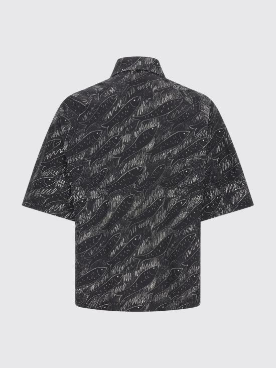 26FW 자크뮈스 반팔 셔츠 SHM00634AW00691 9FS Black - JACQUEMUS
