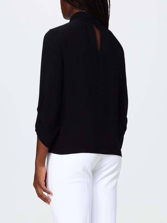 26FW 엘리자베타프랜치 블라우스 CA17866E2 685 Black - ELISABETTA FRANCHI