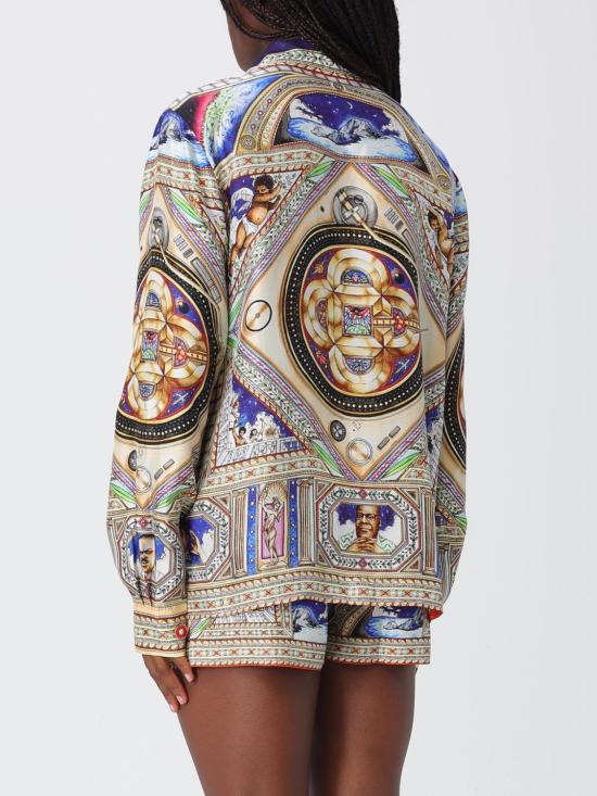26FW 카사블랑카 블라우스 WSS26SH245 01 Multicolor - CASABLANCA
