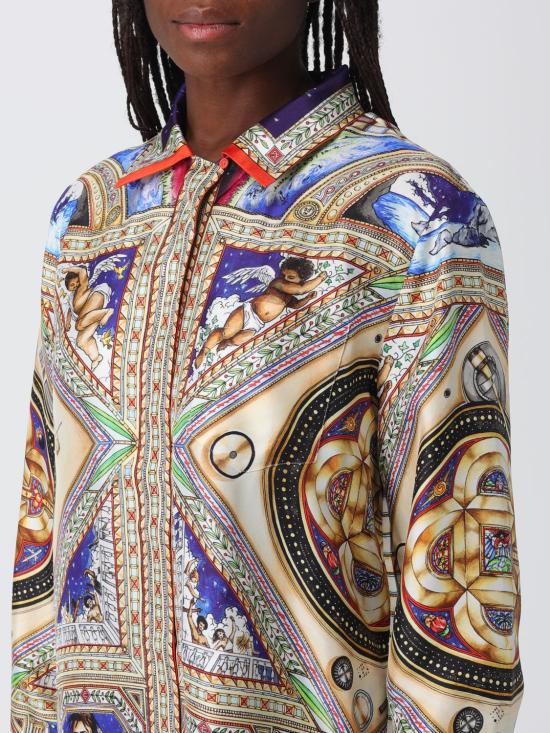 26FW 카사블랑카 블라우스 WSS26SH245 01 Multicolor - CASABLANCA