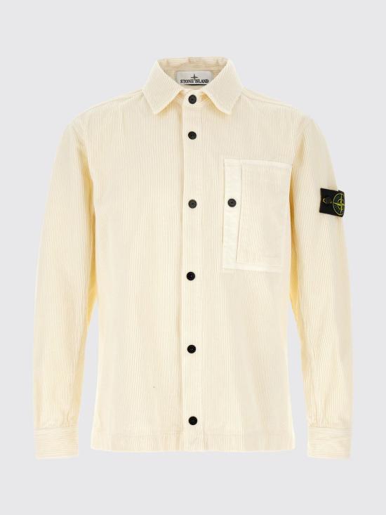 26FW 스톤 아일랜드 긴팔 셔츠 1200016S0212 V0093 White - STONE ISLAND