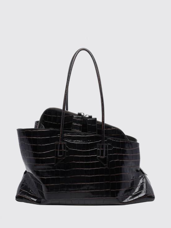 26FW 디 아티코 라 파세지아타 미디엄 탑 핸들 백 250WAH00054LBT021PR 207 Brown