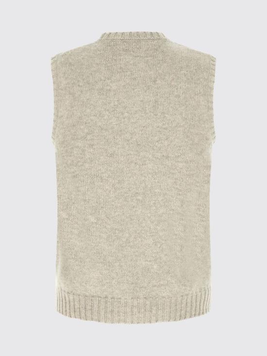 26FW MM6 메종마르지엘라 니트 베스트 SH0FB0028M13288 806S Grey - MM6 MAISON MARGIELA