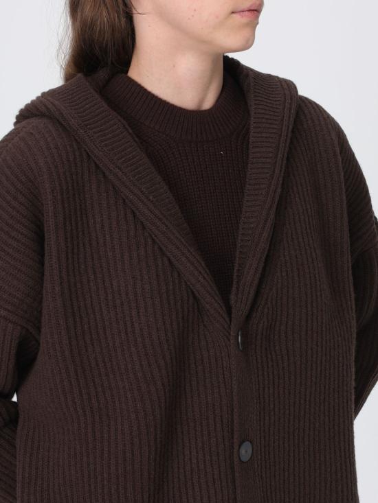 26FW 돈답 가디건 DT459M01029D002 737 Brown - DONDUP