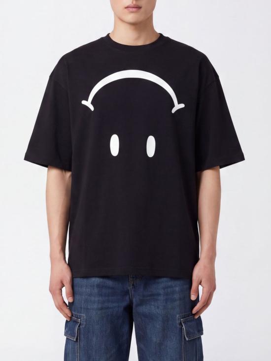 26FW 모스키노 반팔 티셔츠 J07015241 1555 White