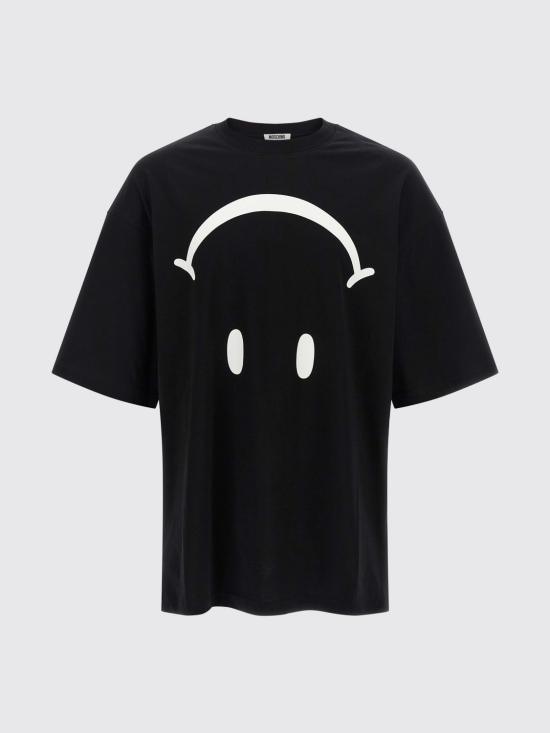 26FW 모스키노 반팔 티셔츠 J07015241 1555 White - MOSCHINO