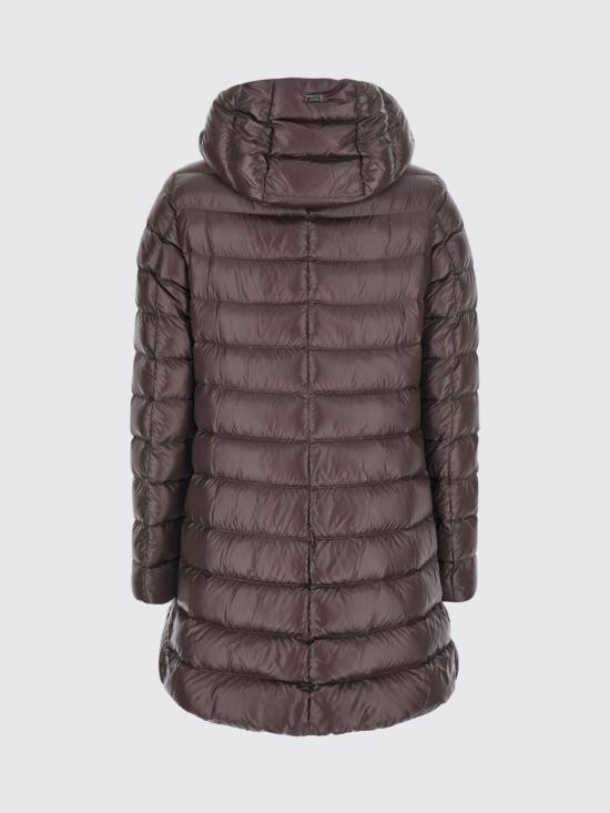 26FW 에르노 A 쉐입 나일론 울트라라이트 리조트 다운 자켓 PI00133DR12017Z 8810 Brown - HERNO