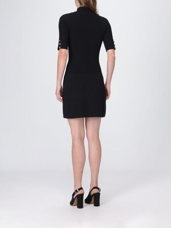 26FW 엘리자베타프랜치 숏 원피스 AM04S66E2 110 Black - ELISABETTA FRANCHI