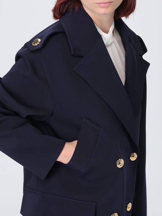 26FW 엘리자베타프랜치 코트 CP00766E2 H88 Blue - ELISABETTA FRANCHI