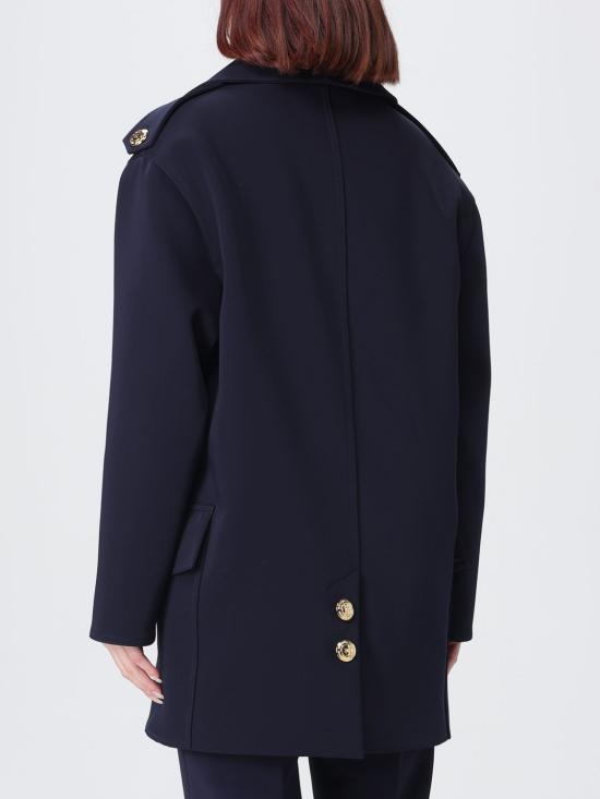 26FW 엘리자베타프랜치 코트 CP00766E2 H88 Blue - ELISABETTA FRANCHI