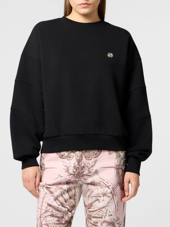 26FW 필립 플레인 스웨터 AAECWJO1087PTE180N 02 Black
