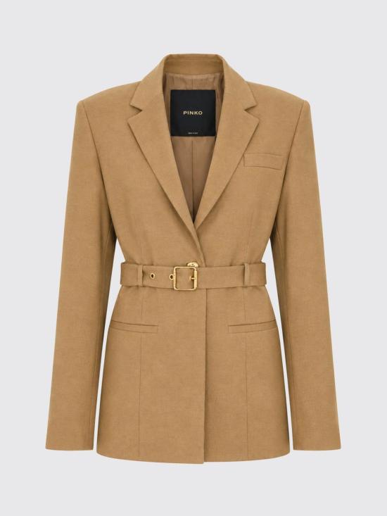 26FW 핑코 수트 자켓 107864A3MS V59 Green - PINKO