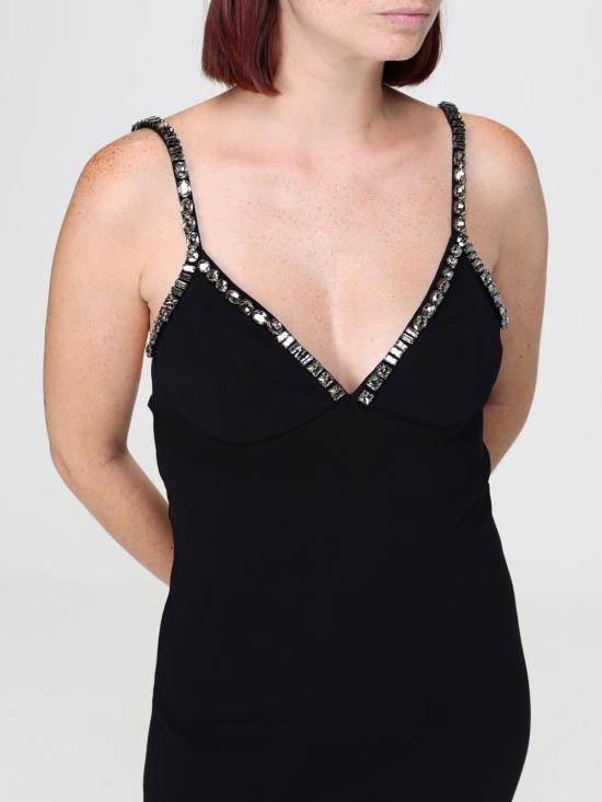 26FW 스텔라 맥카트니 롱 원피스 6A07273IU303 1000 Black - STELLA MCCARTNEY