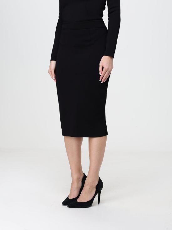 26FW 톰포드 미디 스커트 GCK263YAX1085 NAA Black - TOMFORD