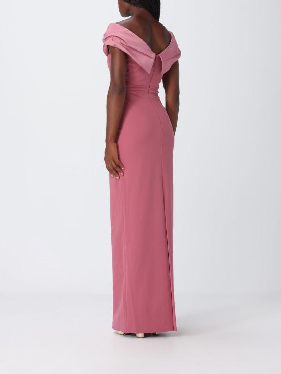 26FW 솔러스런던 롱 원피스 OS48023 DARK ROSE Pink - SOLACE LONDON