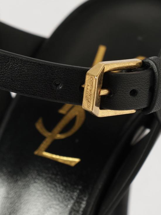 26FW 생로랑 트리뷰트 플랫폼 샌들 315490BDA00 1000 Black - SAINT LAURENT